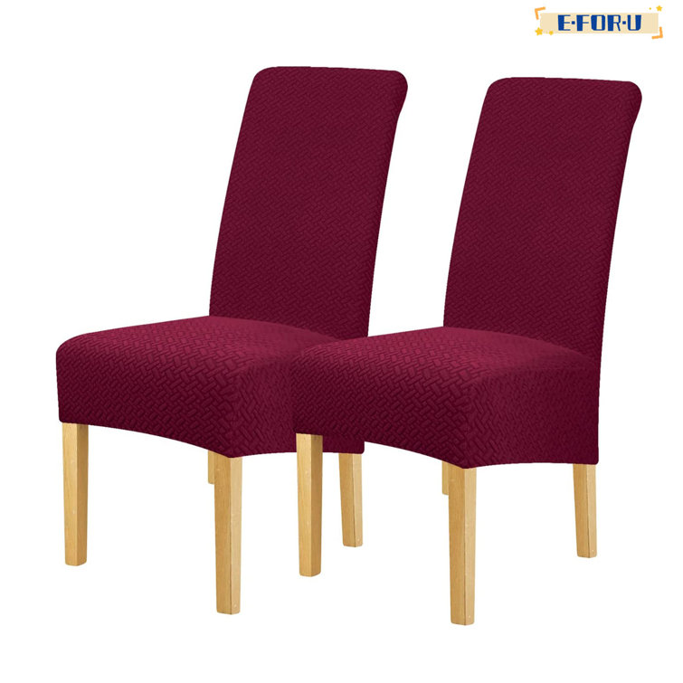 Bungalow Rose Box Cushion Dining Chair Slipcover Wayfair